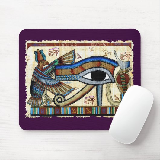 OOG VAN HORUS, WADJET Mousepad Muismat (Met muis)