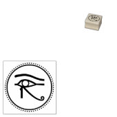 Oog van Horus Wadjet Stamp Rubberstempel (Gestempeld)