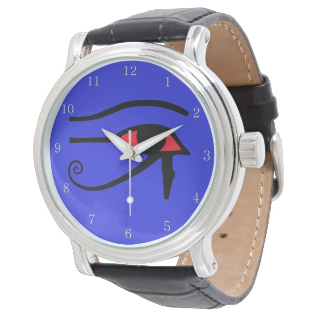 Oog van Horus Watch Horloge (Gekanteld)