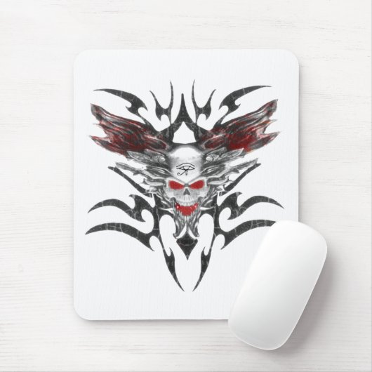 oog van horusschedel-tran muismat (Met muis)