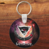 Oog van initiatief Cosmic Basic Sleutelhanger (Achterkant)