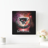 Oog van initiatief Cosmic Basic Vierkante Klok (Huis)