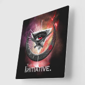 Oog van initiatief Cosmic Basic Vierkante Klok (Hoek)