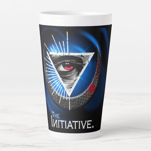 Oog van initiatief Latte Mok (Voorkant)
