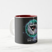 Oog van initiatief Spark Tweekleurige Koffiemok (Voorkant links)