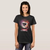 Oog van initiatief vrouwen Cosmic Basic T-shirt (Voorkant volledig)