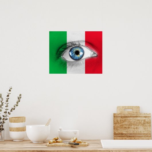 Oog van Italië Poster (Keuken)