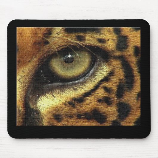 "OOG VAN JAGUAR" Mousepad Muismat (Voorkant)