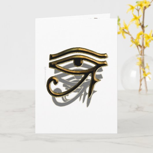 Oog van Kaart Horus (Gele Bloem)