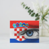Oog van Kroatië Briefkaart (Staand voorkant)