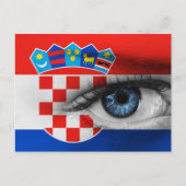 Oog van Kroatië Briefkaart (Voorkant)