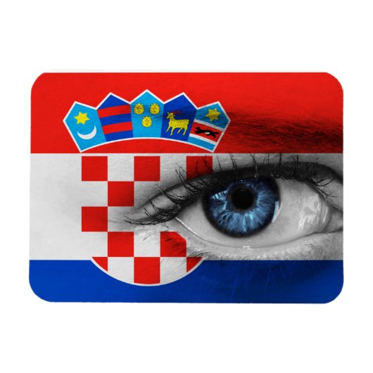 Oog van Kroatië Magneet (Horizontaal)