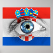 Oog van Kroatië Poster (Voorkant)