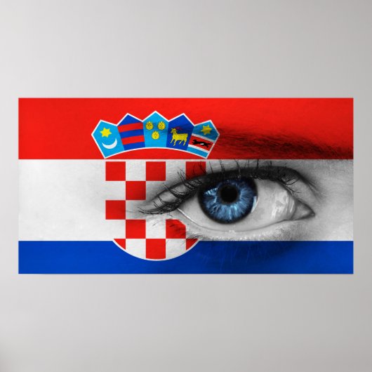 Oog van Kroatië Poster (Voorkant)