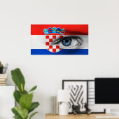 Oog van Kroatië Poster (Thuiskantoor)