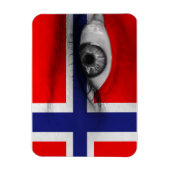Oog van Noorwegen Magneet (Verticaal)