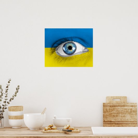 Oog van Oekraïne Poster (Keuken)
