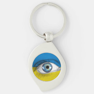 Oog van Oekraïne Sleutelhanger