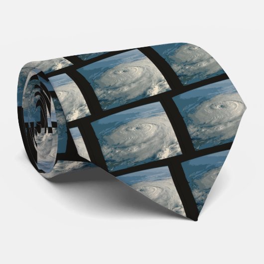 Oog van orkaan stropdas (Opgerold)