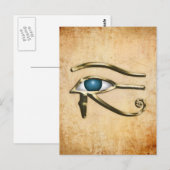 Oog van paarden briefkaart (Voorkant / Achterkant)