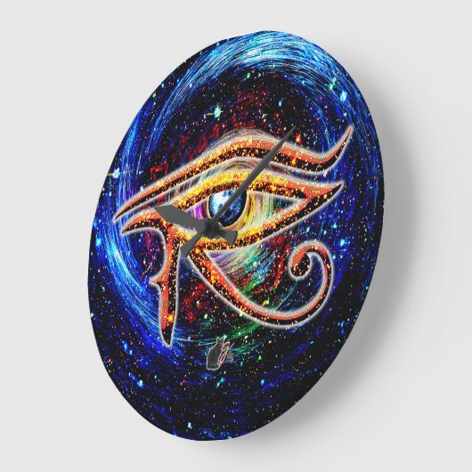 Oog van paarden grote klok (Hoek)