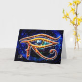 Oog van paarden kaart (Gele Bloem)