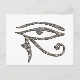 Oog van paarden - SILVER Briefkaart
