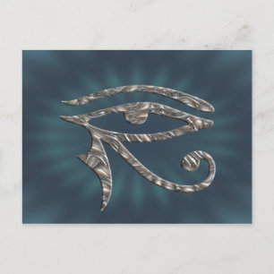 Oog van paarden - SILVER Briefkaart