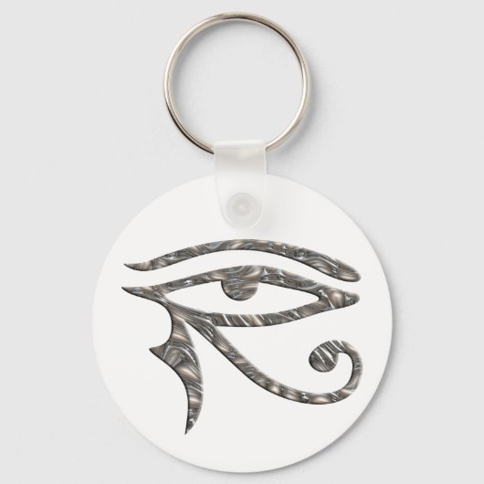 Oog van paarden - SILVER Sleutelhanger (Voorkant)