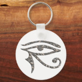 Oog van paarden - SILVER Sleutelhanger (Voorkant)
