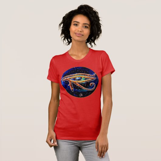 Oog van paarden t-shirt (Voorkant volledig)
