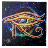 Oog van paarden tegeltje (Voorkant)