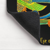 Oog van paardenmousemat muismat (Hoek)