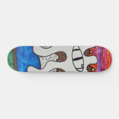Oog van paardenplanetskateboard persoonlijk skateboard (Horizontaal)