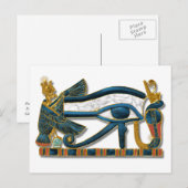 Oog van Pectoraal Horus Briefkaart (Voorkant / Achterkant)