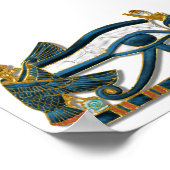 Oog van Pectoraal Horus Poster (Hoek)
