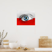Oog van Polen Poster (Keuken)