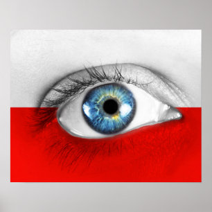 Oog van Polen Poster