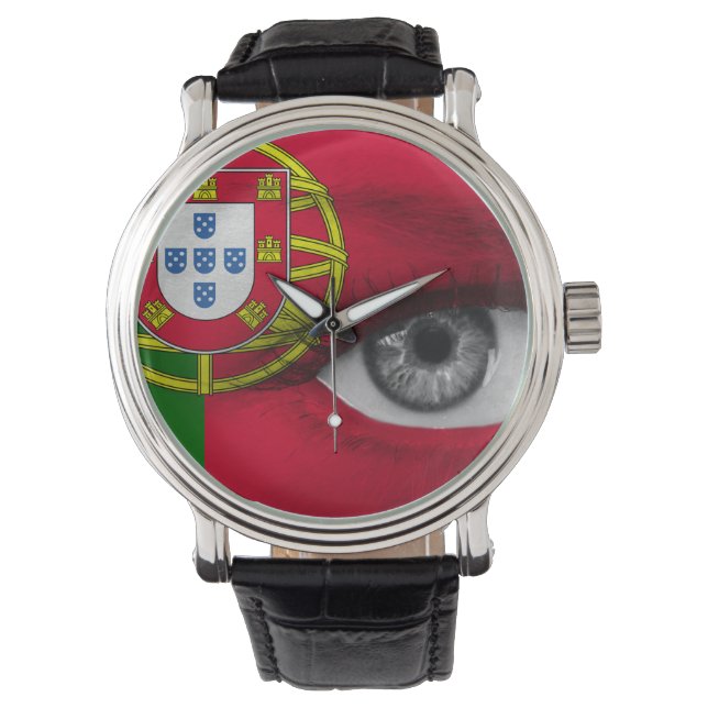 Oog van Portugal Horloge (Voorkant)