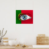 Oog van Portugal Poster (Keuken)