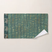 Oog van Ra Egyptian Hieroglyphs Chic Bad Handdoek (Handdoek)