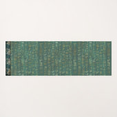 Oog van Ra Egyptian Hieroglyphs Chic Yogamat (Achterkant (horizontaal))