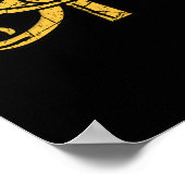 Oog van Ra Re Egyptian Hieroglyphics Egypt Pyramid Poster (Hoek)