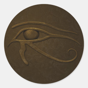 Oog van Ra Ronde Sticker