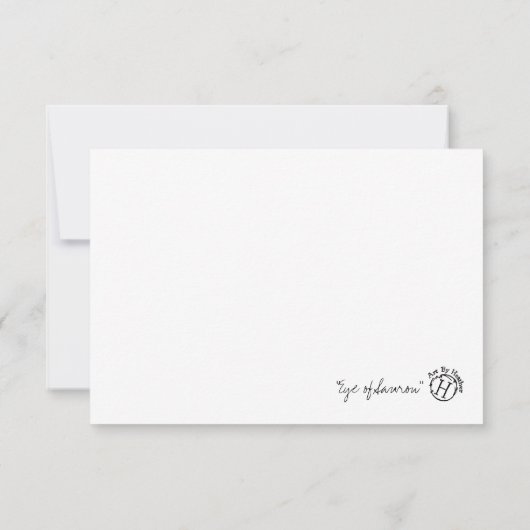 oog van sauron bedankkaart (Achterkant)