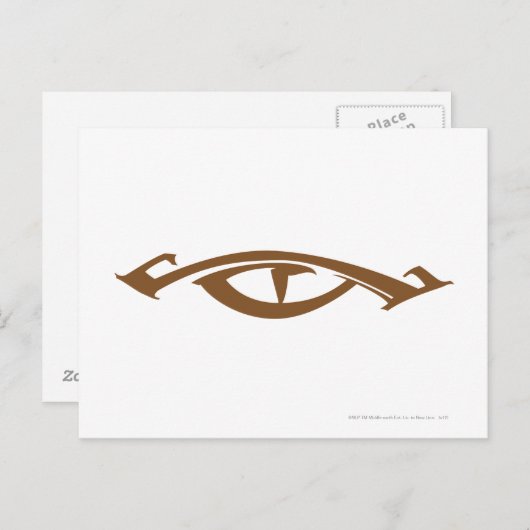 Oog van Sauron Briefkaart (Voorkant / Achterkant)