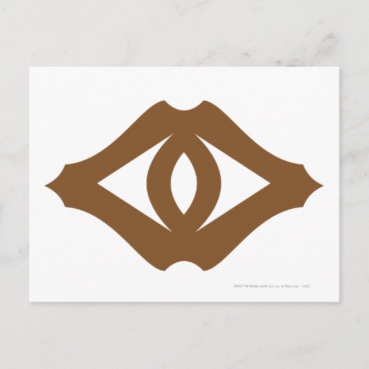 Oog van Sauron Briefkaart (Voorkant)