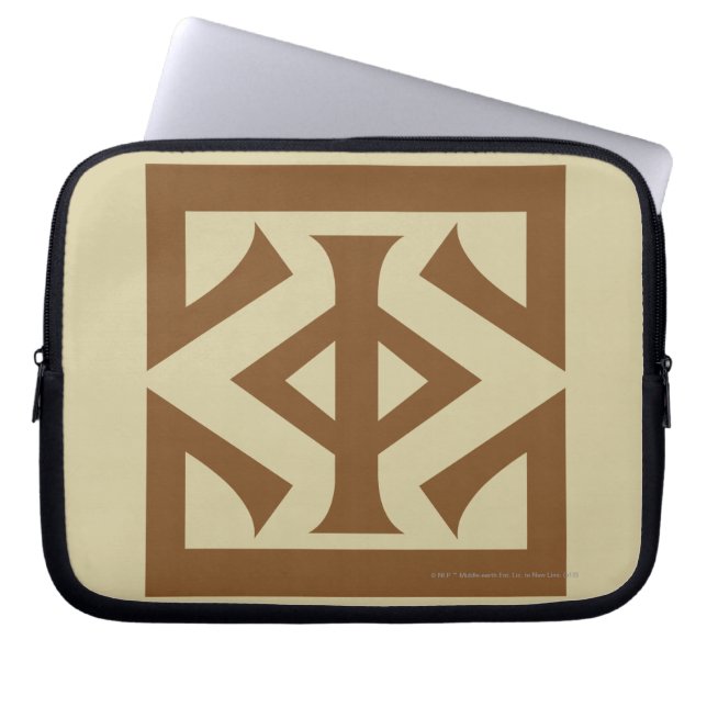 Oog van Sauron Laptop Sleeve (Voorkant)