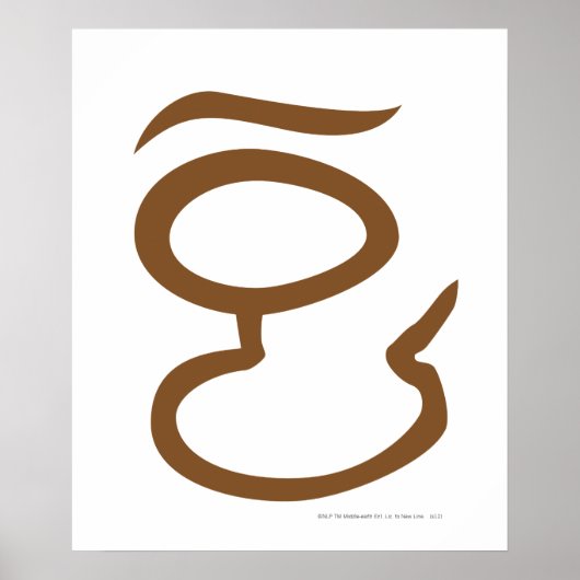 Oog van Sauron Poster (Voorkant)