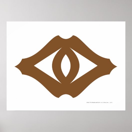 Oog van Sauron Poster (Voorkant)